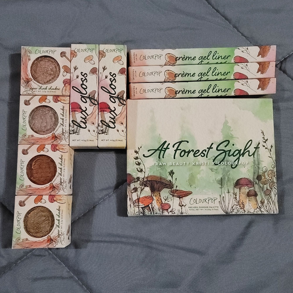 Colourpop x rawbeautykristi collection